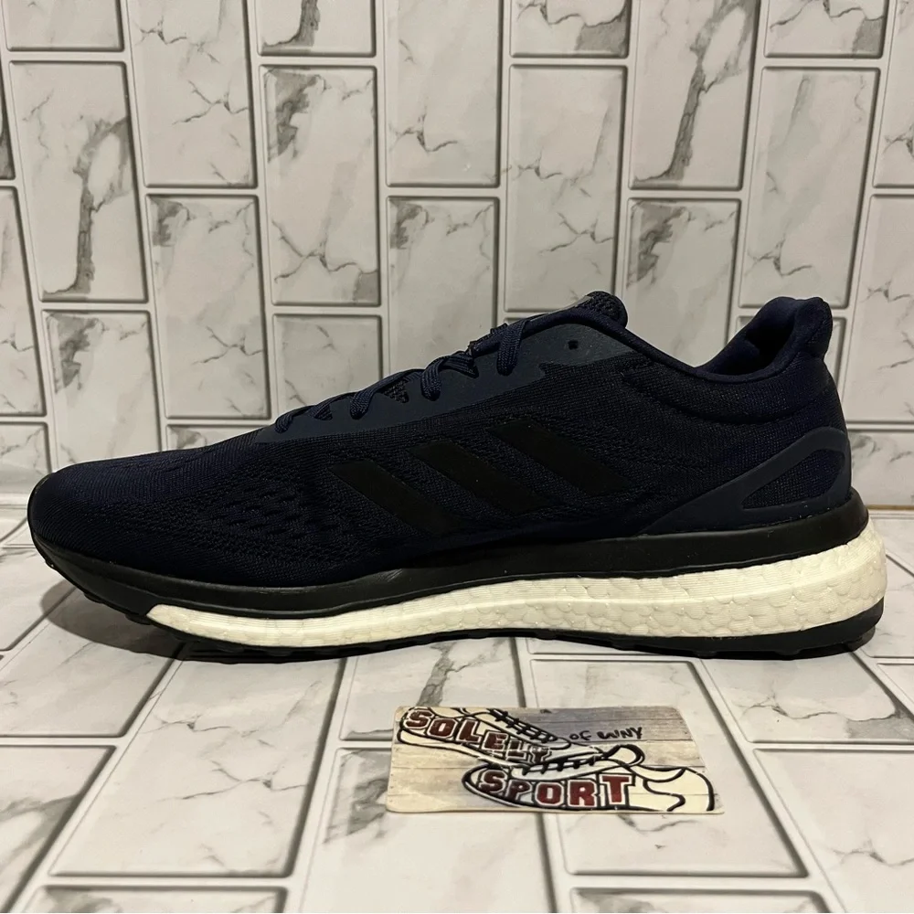 New Adidas Response LT Boost Navy Blue Running Shoes Ultra Boost Gym Training - Picture 8 of 16